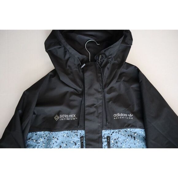 Adidas HK5019 Men Sz M Multi Adventure Winter Allover Print GORE-TEX Jacket - Picture 9 of 16